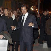 Luis Alfonso de Borbón en el funeral de su tutor Federico Trenor