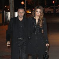 Enrique Ponce y Paloma Cuevas en el funeral de Federico Trenor