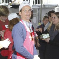 Matt Bomer, solidario en Acción de Gracias 2012