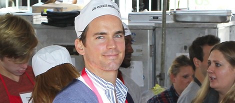 Matt Bomer, solidario en Acción de Gracias 2012