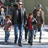 Heidi Klum prepara el Día de Acción de Gracias con Martin Kirsten y sus hijos