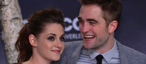 Kristen Stewart y Robert Pattinson en la premiere de 'Amanecer. Parte 2'