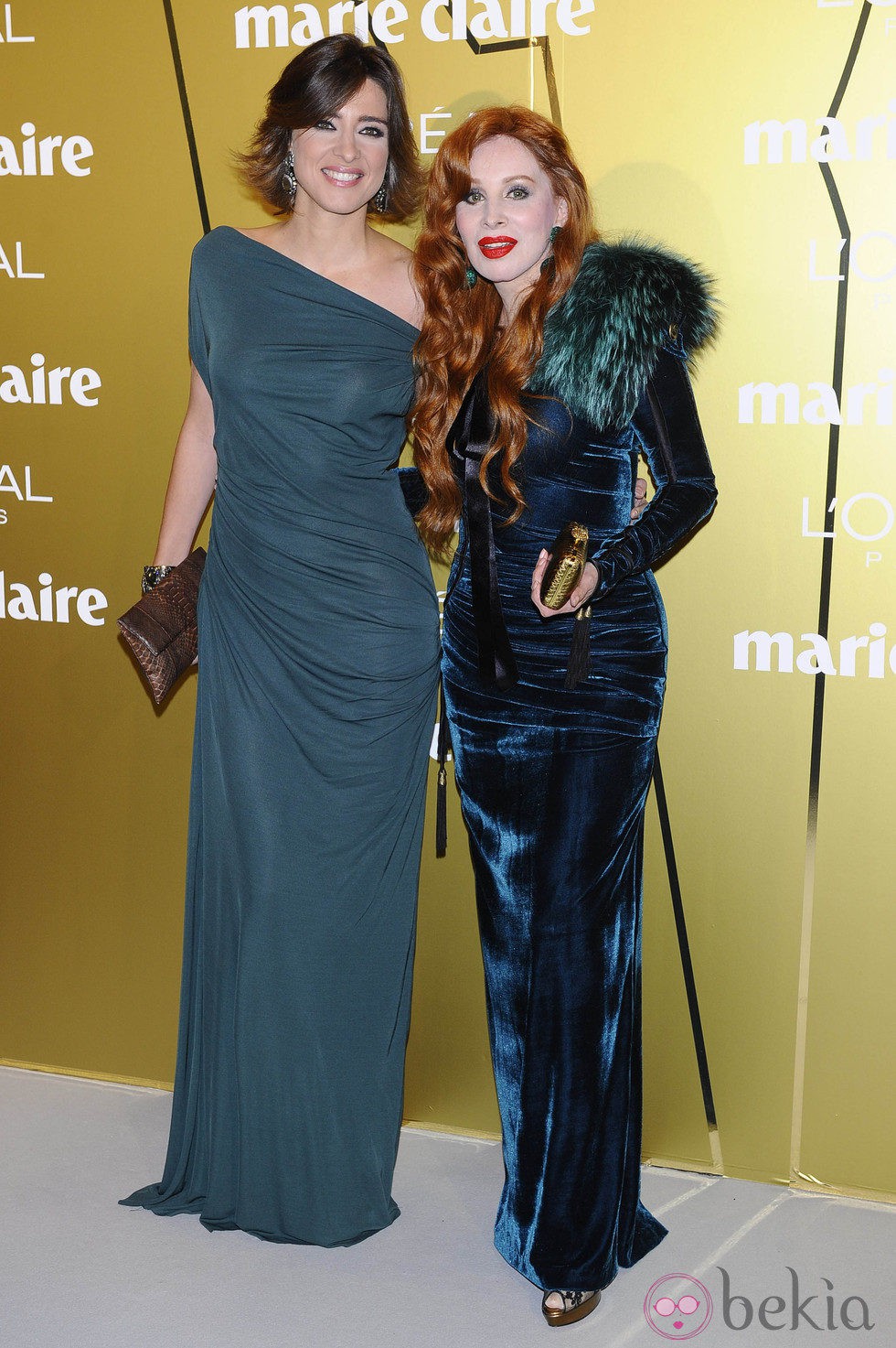 Sandra Barneda y Nacha Guevara en los Premios Prix de la Moda de Marie Claire 2012