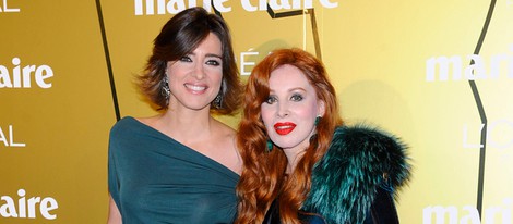 Sandra Barneda y Nacha Guevara en los Premios Prix de la Moda de Marie Claire 2012