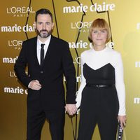 Luis Miguel Segui y Antonia San Juan en los Premios Prix de la Moda de Marie Claire 2012