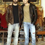 Hugo Silva y Mario Casas en el rodaje de 'Las brujas de Zugarramurdi'