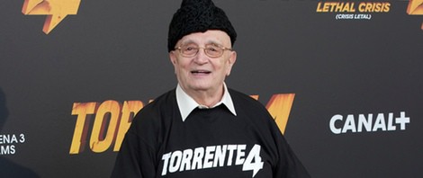 Tony Leblanc en la première de 'Torrente 4'