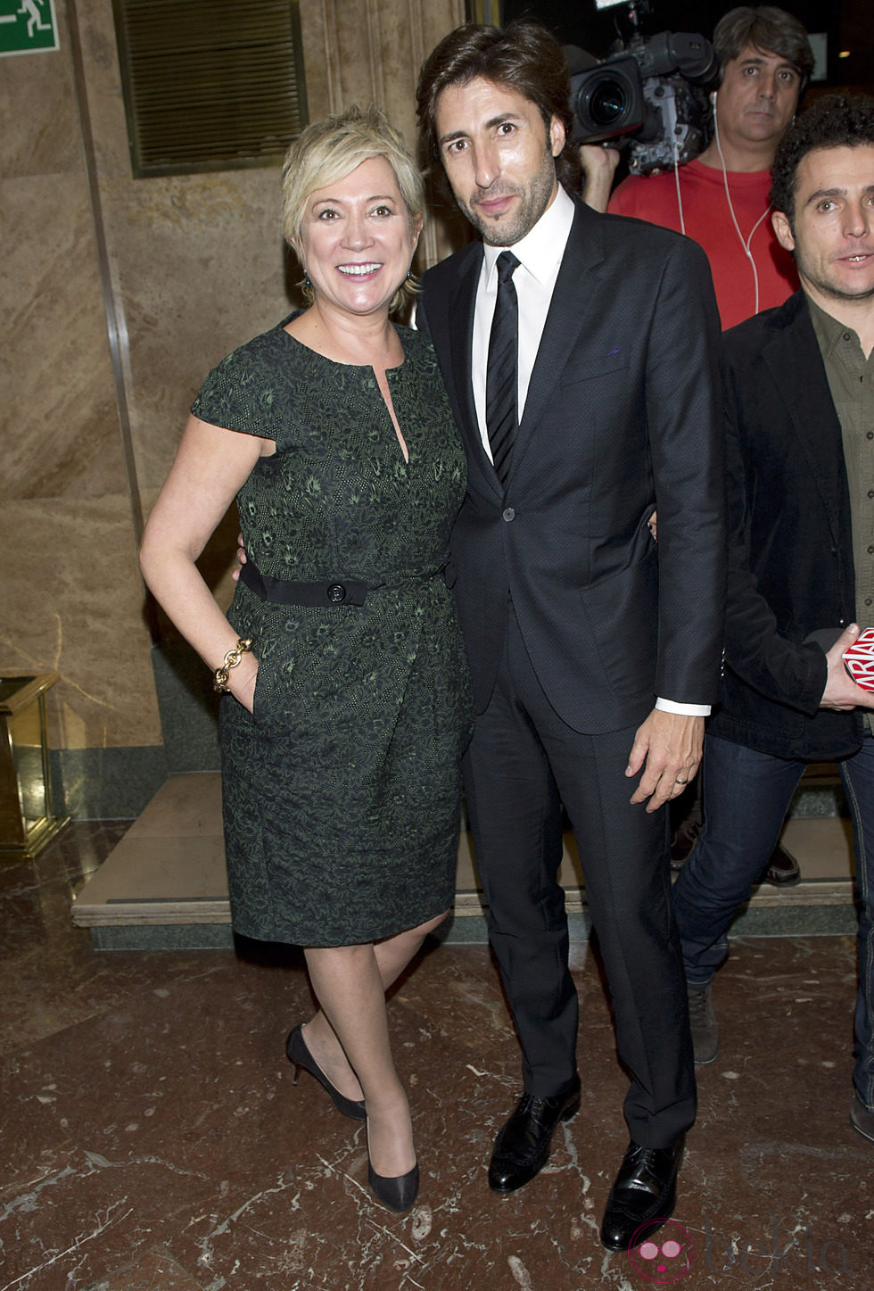 Inés Ballester y Fernando Ramos en la entrega de los Premios Talento 2012