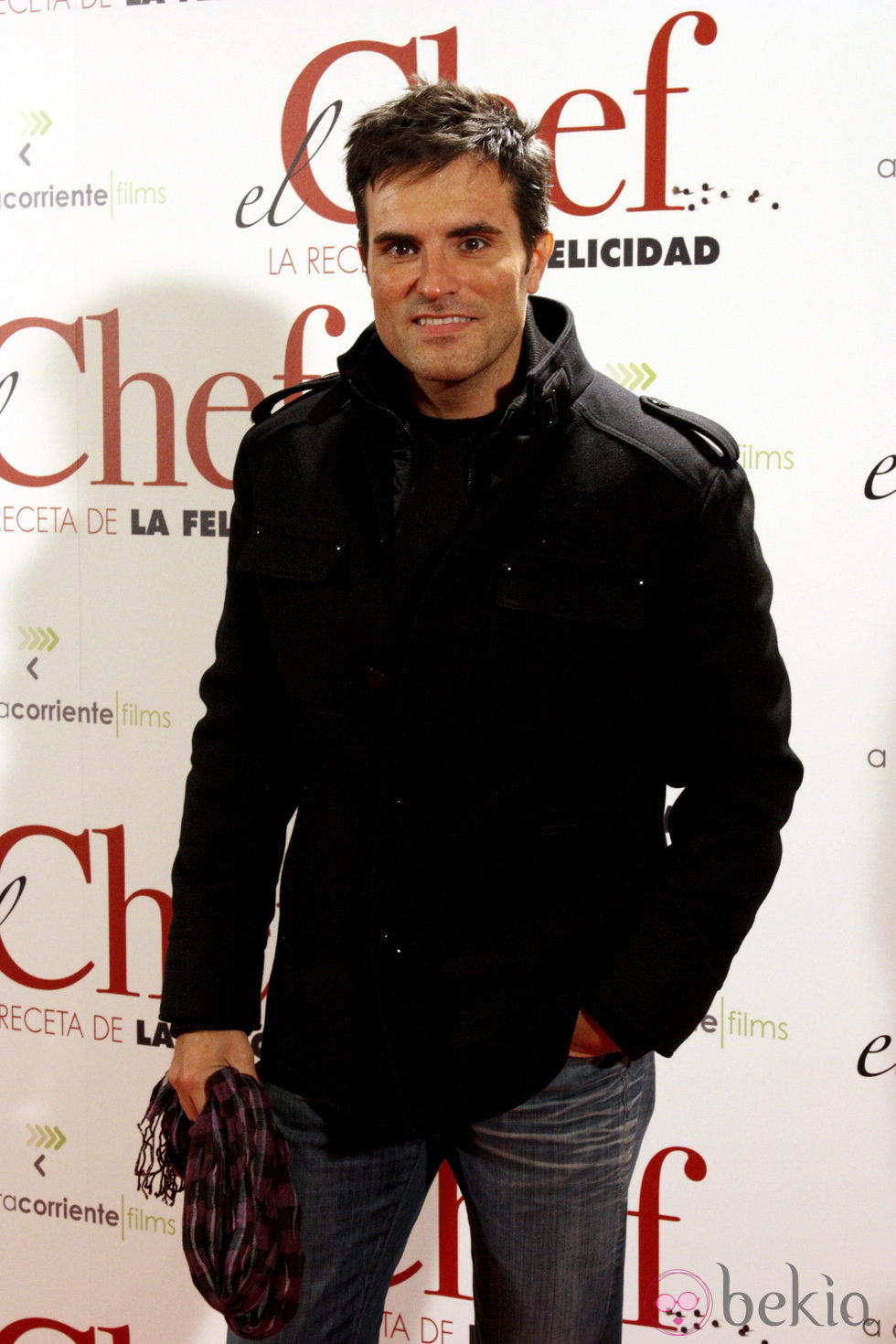 Luis Larrodera en el estreno de 'El Chef, la receta de la felicidad'