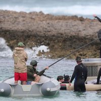 Jennifer Lawrence se tira al agua en el set de 'Los Juegos del Hambre: En llamas'