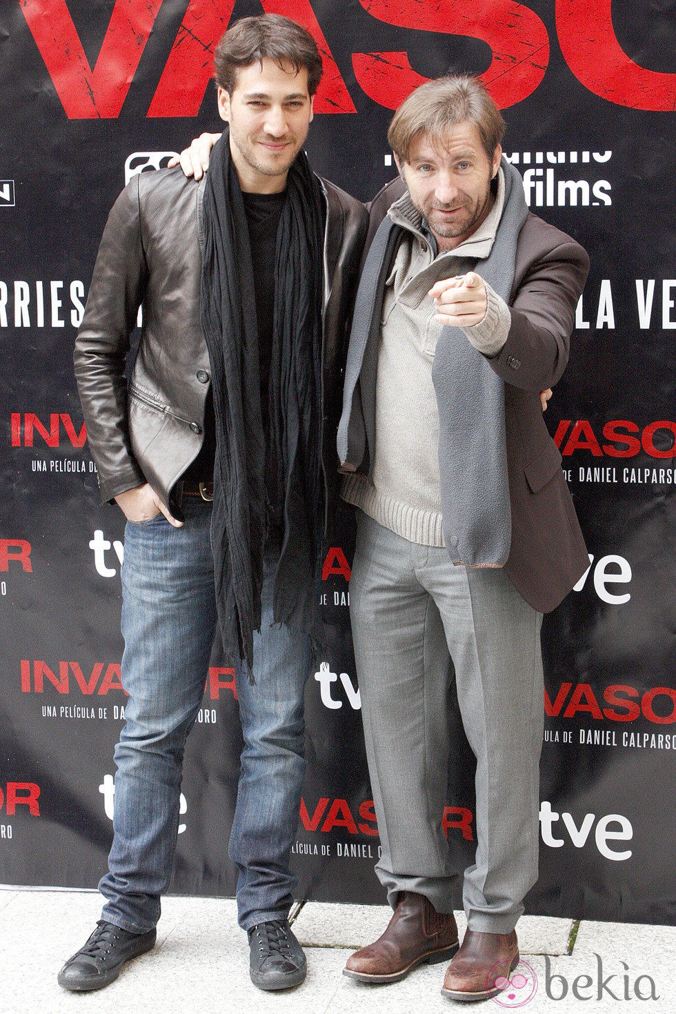 Antonio de la Torre y Alberto Ammann presentan en Madrid la película 'Invasor'