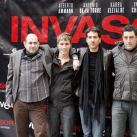 Daniel Calparsoro, Antonio de la Torre, Bernabé Fernández, Alberto Ammann y Karra Elejalde presentan 'Invasor' en Madrid