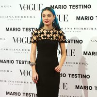 Miranda Makaroff en la presentación del número de diciembre 2012 de Vogue España