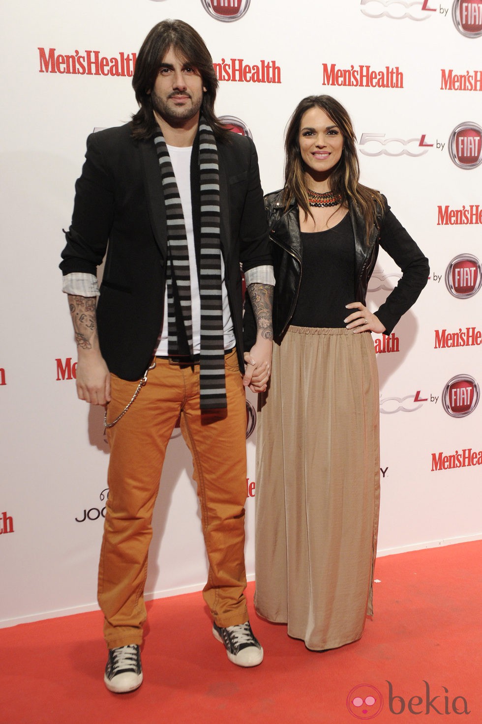 Melendi y Damaris en los Premios Men's Health Hombres del Año 2012