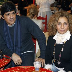 Lolita y Pablo Durán en el homenaje a Antonio Flores en el Rastrillo 2012