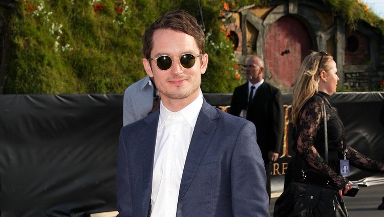 Elijah Wood en el estreno de 'El Hobbit: Un viaje inesperado' en Nueva Zelanda