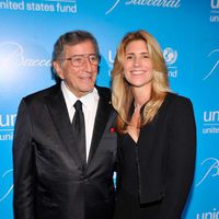 Tony Bennett y su mujer Susan en la Unicef SnowFlake Ball 2012