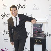 Manu Tenorio en la fiesta Pink organizada por Ghd