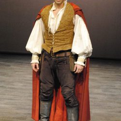 Álex Barahona en el estreno de la obra de teatro 'Romeo'