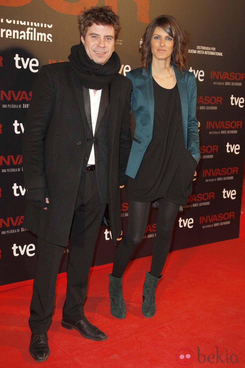 Javier Collado en el estreno de 'Invasor' en Madrid