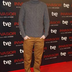 Gorka Otxoa en el estreno de 'Invasor' en Madrid