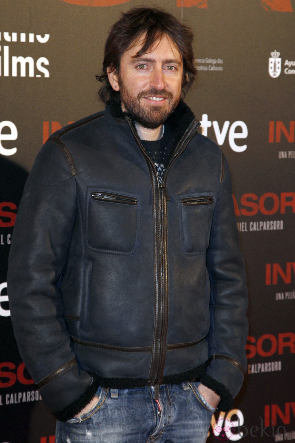 Daniel Sánchez Arévalo en el estreno de 'Invasor' en Madrid