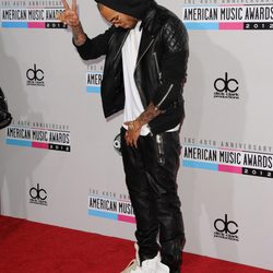 Chris Brown en los American Music Awards