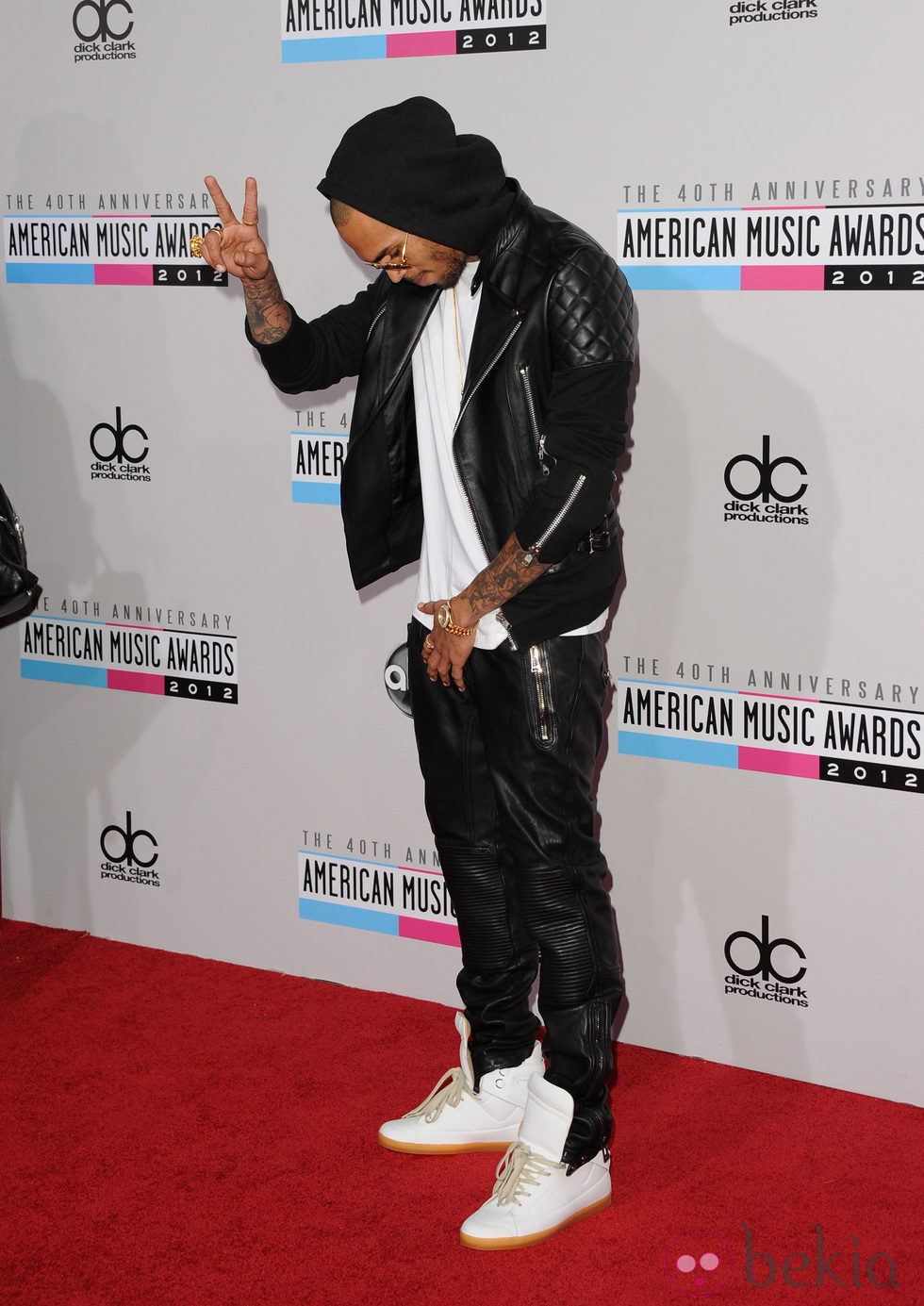 Chris Brown en los American Music Awards