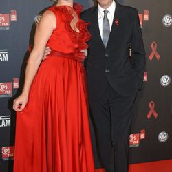 Imanol Arias y Ana Duato en la gala contra el Sida 2012 de Barcelona