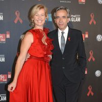 Imanol Arias y Ana Duato en la gala contra el Sida 2012 de Barcelona