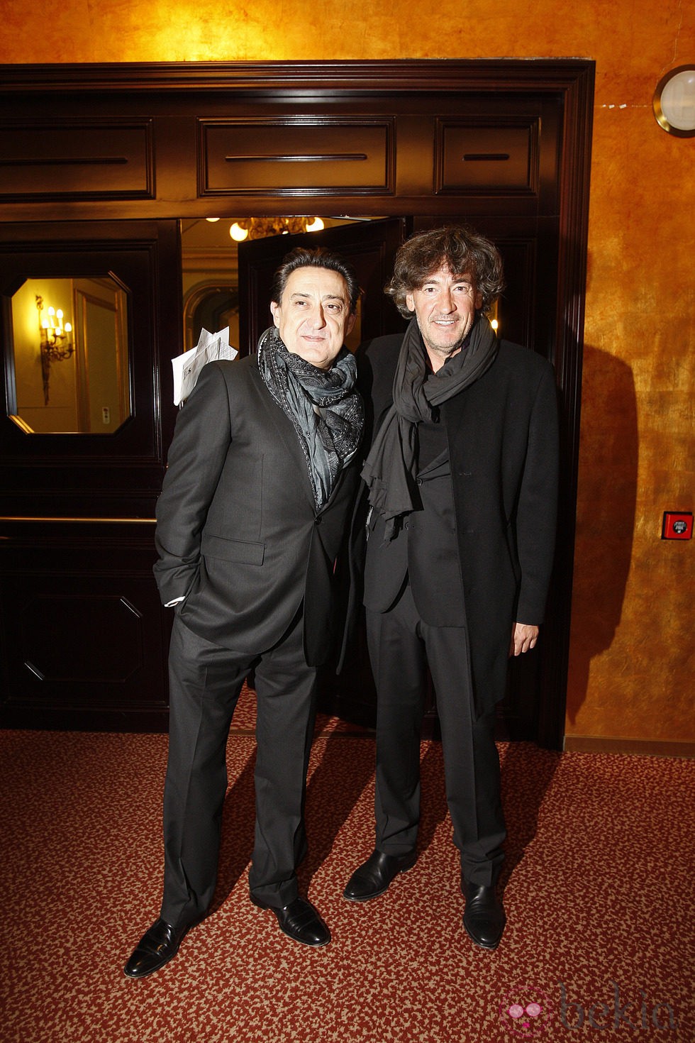 Mariano Peña y Francis Lorenzo en los Premios Ondas 2012