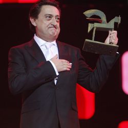 Mariano Peña recoge su galardón en los Premios Ondas 2012