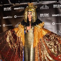 Heidi Klum disfrazada de Cleopatra en su fiesta de Halloween 2012