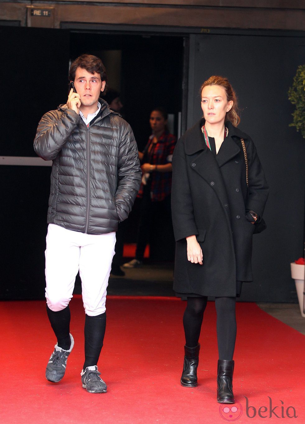 Marta Ortega y Sergio Álvarez en el Master Gucci de París 2012