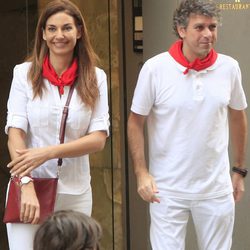 Mariló Montero y Santiago González en los Sanfermines 2011