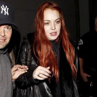 Lindsay Lohan muy pálida y con mala cara