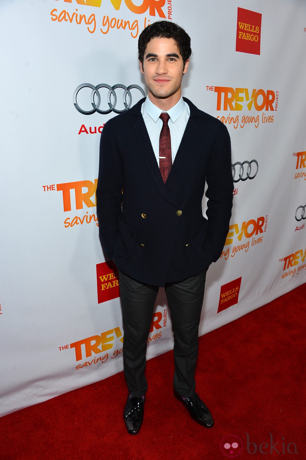 Darren Criss en la Gala Trevor 2012