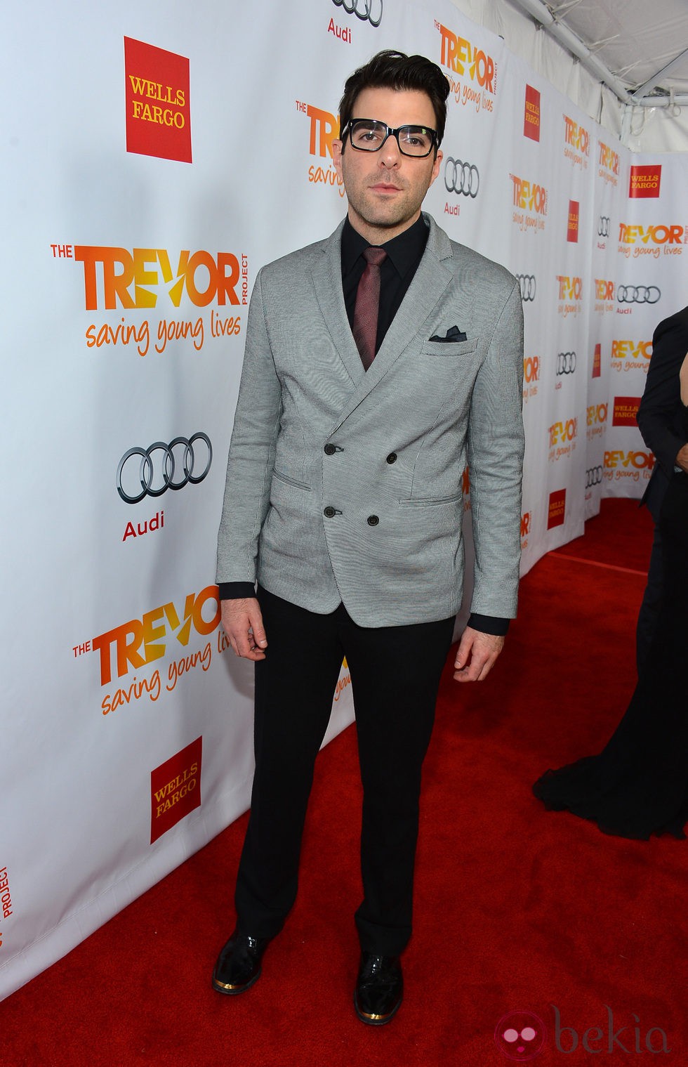 Zachary Quinto en la Gala Trevor 2012