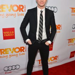 Chris Colfer en la gala Gala Trevor 2012