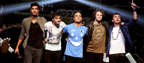 The Wanted en el concierto Jingle Ball 2012 en Los Angeles