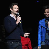 Ryan Seacret y Alicia Keys en el concierto Jingle Ball 2012 en Los Angeles