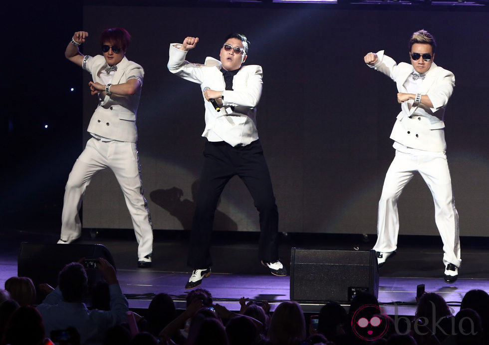 Psy en el concierto Jingle Ball 2012 en Los Angeles