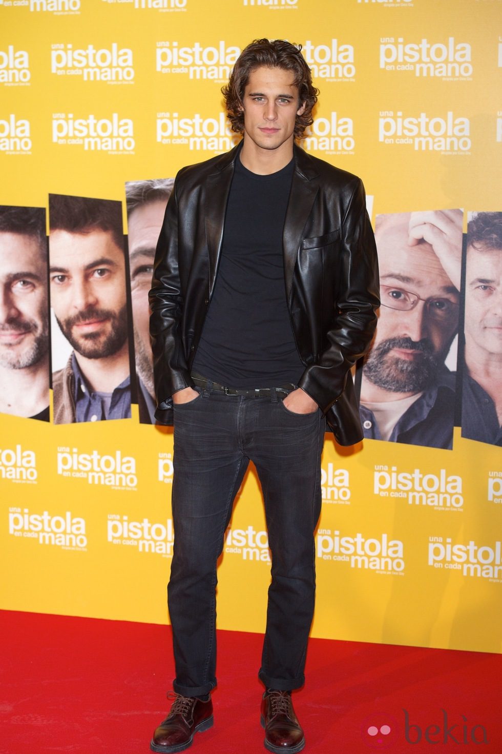 Martín Rivas en el estreno de 'Una pistola en cada mano'