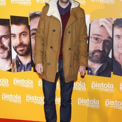 Julián López en el estreno de 'Una pistola en cada mano'