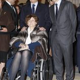 Florentino Pérez y Emilio Butragueño en la entrega de los Premios Nacional del Deporte 2011