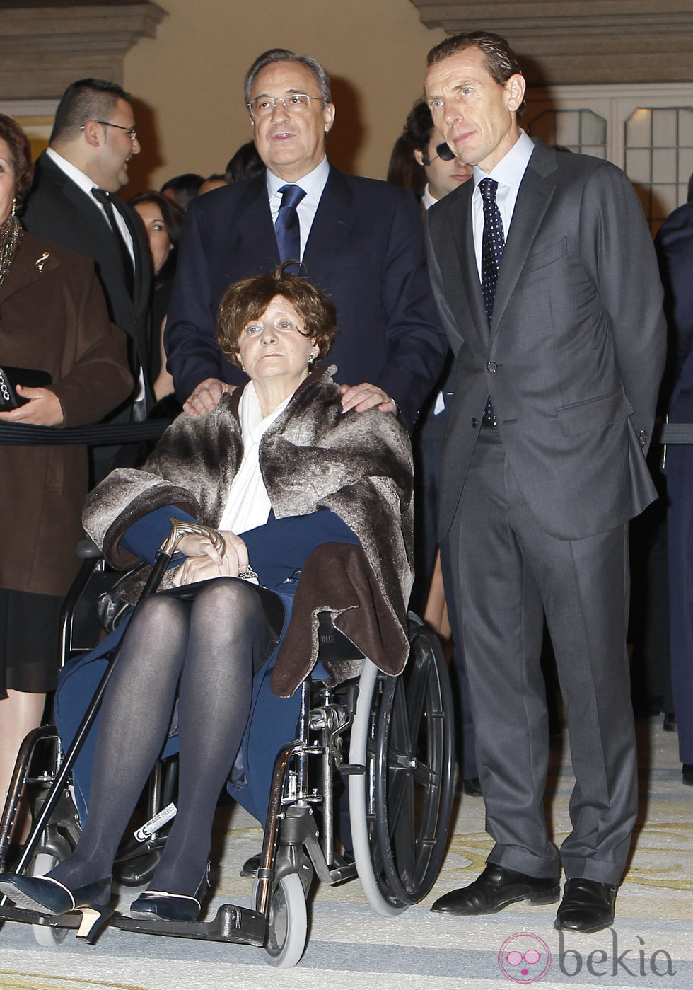 Florentino Pérez y Emilio Butragueño en la entrega de los Premios Nacional del Deporte 2011