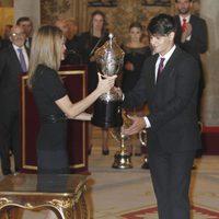 La Princesa Letizia entrega uno de los Premios Nacionales del Deporte 2011