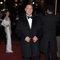 Russell Crowe en el estreno de 'Los Miserables' en Londres