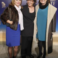 María Escario y Olga Viza en el estreno del musical 'El último jinete'