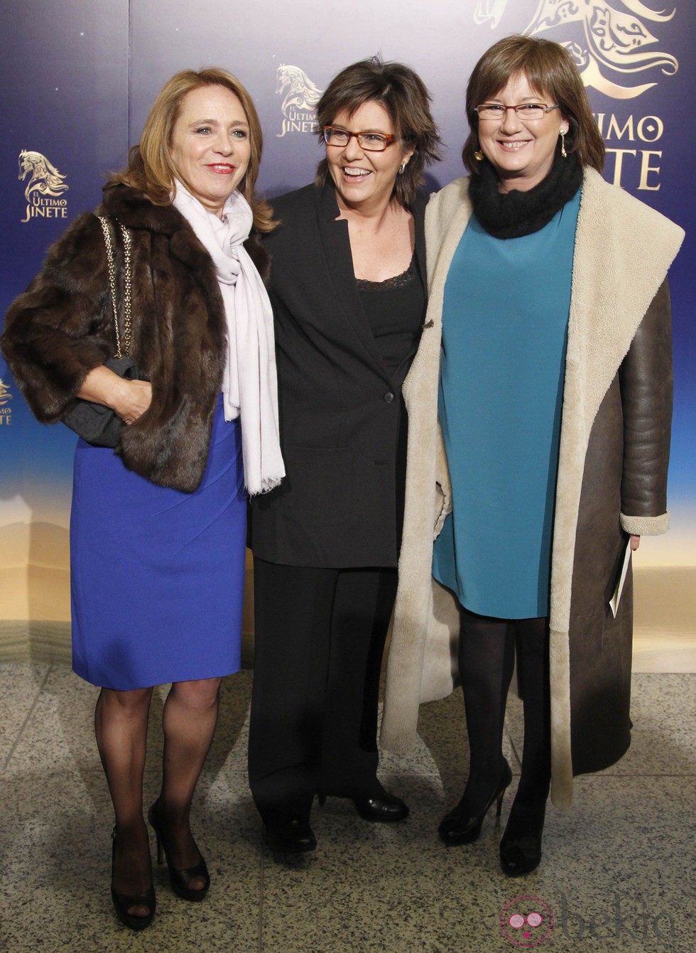 María Escario y Olga Viza en el estreno del musical 'El último jinete'